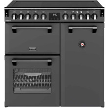 Stoves Richmond 90 Ei DX RTY inductie fornuis - antraciet - Deluxe