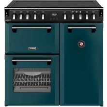 Stoves Richmond 90 Ei DX RTY inductie fornuis - Deep Marine- Deluxe