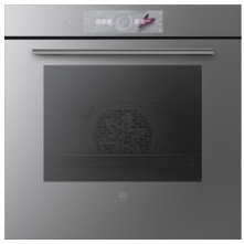 V-Zug Combair V6000 60 inbouw oven met platinum spiegelglas front