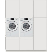 Wasmachinekast FLUSH wasmachine / droger kast - wit