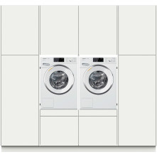 Wasmachinekast FULL HOUSE wasmachine / droger kast - wit