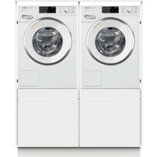 Wasmachinekast TWO PAIR wasmachine / droger kast - wit