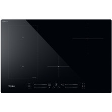 Whirlpool WF S9365 BF/IXL inductie kookplaat met afzuiging inbouw