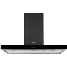 Belling BEL COOKCENTRE 100 FLAT Black wand afzuigkap