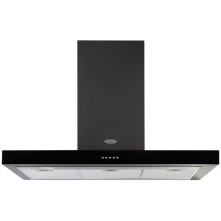 Belling BEL COOKCENTRE 90 FLAT Black wand afzuigkap