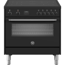 Bertazzoni MPL95I1ENNC inductie fornuis - all black
