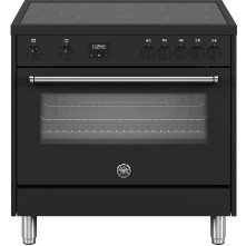 Bertazzoni MPL95I1ENNT inductie fornuis - zwart