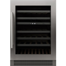 Boretti BPWKN82IX onderbouw wijnkoelkast - roestvrijstaal - nis 82 cm