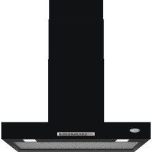 Boretti BSB601ZW wand afzuigkap - zwart - 60 cm. breed