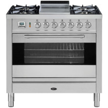 Boretti VFPS93IXDF rvs fornuis