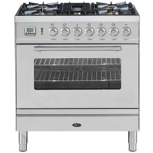 Boretti VP83IX rvs fornuis
