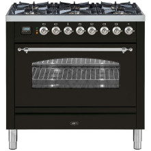 Boretti VPNR96AN DF antraciet fornuis met Dual Fuel