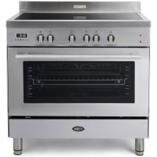 Boretti MFBI901IX inductie fornuis rvs - Milano