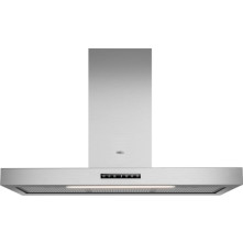 Boretti PARETEB90IX wand afzuigkap - 90 cm - rvs