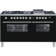 Boretti VFP150ZW fornuis zwart