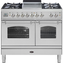 Boretti VFPNR104IX fornuis roestvrijstaal