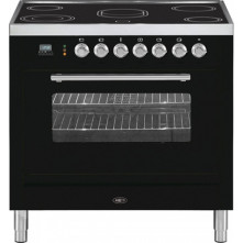 Boretti VPE93ZW keramisch zwart fornuis - outlet