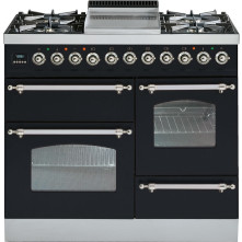 Boretti VXFNR104ZW fornuis zwart