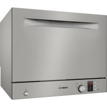 Bosch SKS2ITI00E vrijstaande kleine compacte vaatwasser - zilver