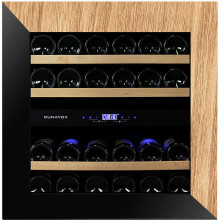 Dunavox DAVG-25.63DOP.TO inbouw wijnkoelkast - zwart