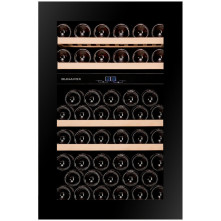 Dunavox DAVG-49.116DB.TO inbouw wijnkoelkast - zwart