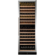 Dunavox DX-166.428SDSK inbouw wijnkoelkast - roestvrijstaal