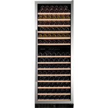 Dunavox DX-181.490SDSK vrijstaande wijnkoelkast - roestvrijstaal
