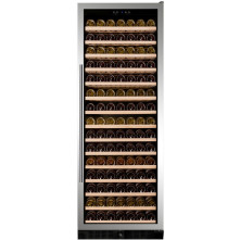 Dunavox DX-194.490SSK vrijstaande wijnkoelkast - roestvrijstaal