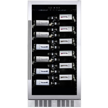 Dunavox DX-70.258SS vrijstaande wijnkoelkast - roestvrijstaal