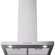 Etna AB661RVS wand afzuigkap