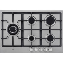 ETNA KG875RVSA inbouw gas kookplaat - 75 cm. breed