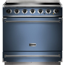 Falcon 900S INDUCTIE CHINESE BLUE fornuis - 90 cm breed