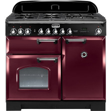 Falcon CLASSIC DELUXE 100 GAS CRANBERRY fornuis - 100 cm breed