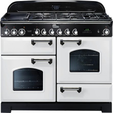 Falcon CLASSIC DELUXE 110 GAS WIT fornuis - 110 cm breed
