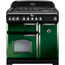 Falcon CLASSIC DELUXE 90 GAS BRITISCH RACING GREEN fornuis - 90 cm breed
