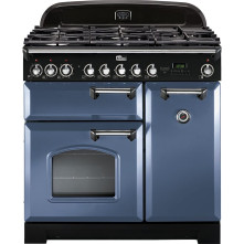 Falcon CLASSIC DELUXE 90 GAS STONE BLUE fornuis - 90 cm breed