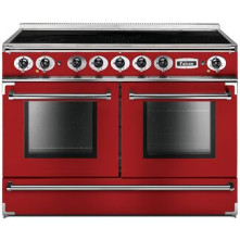 Falcon CONTINENTAL 1092 INDUCTIE CHERRY RED fornuis - 110 cm breed