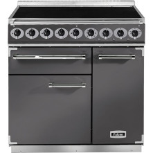 Falcon DELUXE 900 INDUCTIE SLATE fornuis - 90 cm breed