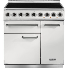 Falcon DELUXE 900 INDUCTIE WIT fornuis - 90 cm breed