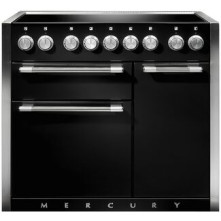 Falcon MERCURY 1000 INDUCTIE MAT ZWART fornuis - 100 cm breed