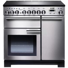 Falcon PROFESSIONAL DELUXE 90 INDUCTIE RVS fornuis - 90 cm breed