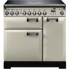 Falcon INDUCTIE LECKFORD DELUXE 90 IVORY fornuis - 90 cm breed