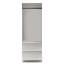 Fhiaba X-Pro XS7490HWT side-by-side wijn/vries - 75 cm - rvs