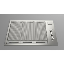 Fulgor milano FOBQ 803 G X inbouw gas barbecue - rvs