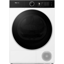 Hisense DH5I104BWAB warmtepomp droger met energieklasse A en 10 kg.