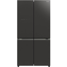 Hitachi R-WB640VRU0 (GMG) side-by-side koelkast - grijs glas
