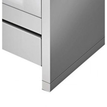 Smeg KIT3-6 verhogingsset roestvrijstaal