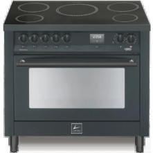 Lofra MXDI190.50 Maxima Full Black inductie fornuis - zwart