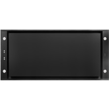 Novy 6822 inbouw plafond afzuigkap - zwart - plafondunit