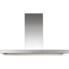 Novy 7610 wand afzuigkap - roestvrijstaal - 120 cm. breed
